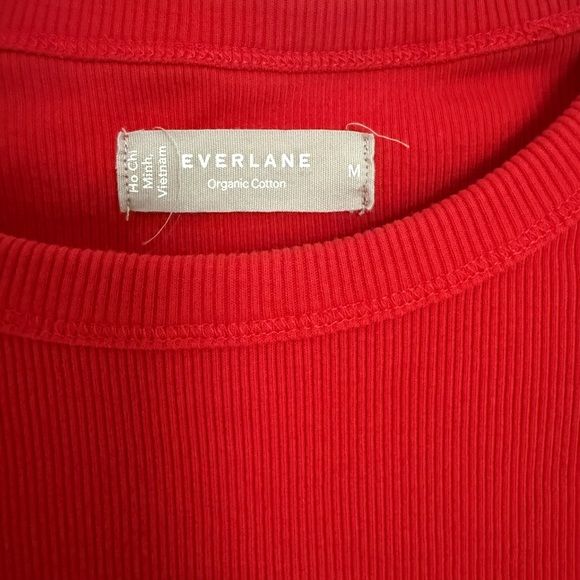 Everlane Ribbed Cropped Tee - Picture 3 of 4